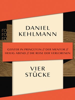 cover image of Vier Stücke